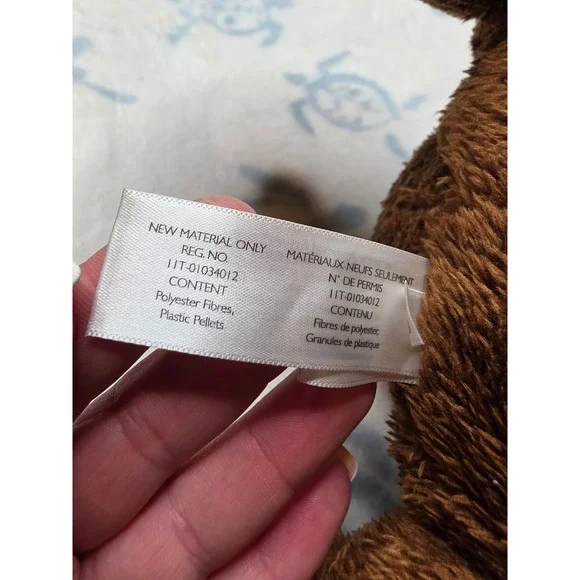 Animal Adventure 2013 Dillard's Christmas Bear Brown Plaid Plush Teddy Bear 14" - Picture 7 of 16